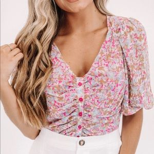 Cute floral shirt